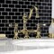 Kingston Brass KS3912BL Restoration Bathroom Bridge Faucet, Polished Brass KS3912BL - alternate 4